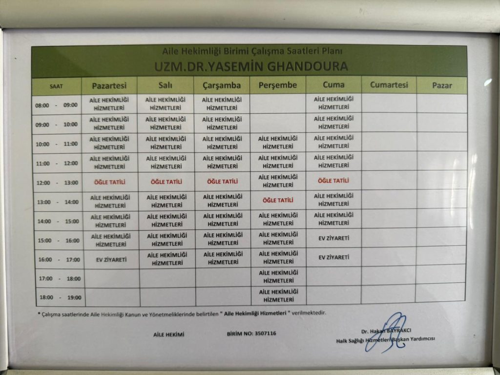 Uzm.Dr. Yasemin GHANDOURA